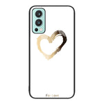 Custodia per telefono in vetro verniciato colorato, For OnePlus Nord 2 5G