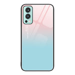 Custodia per telefono in vetro verniciato colorato, For OnePlus Nord 2 5G