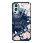 Custodia per telefono in vetro verniciato colorato, For OnePlus Nord 2 5G