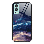 Custodia per telefono in vetro verniciato colorato, For OnePlus Nord 2 5G