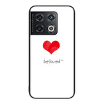 Custodia per telefono in vetro verniciato colorato, For OnePlus 10 Pro