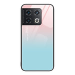 Custodia per telefono in vetro verniciato colorato, For OnePlus 10 Pro