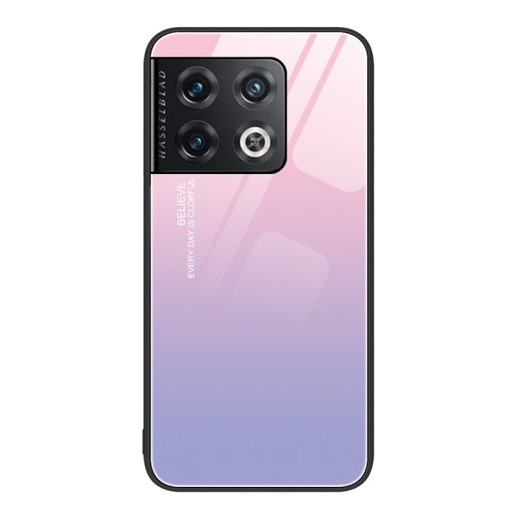 Custodia per telefono in vetro verniciato colorato, For OnePlus 10 Pro