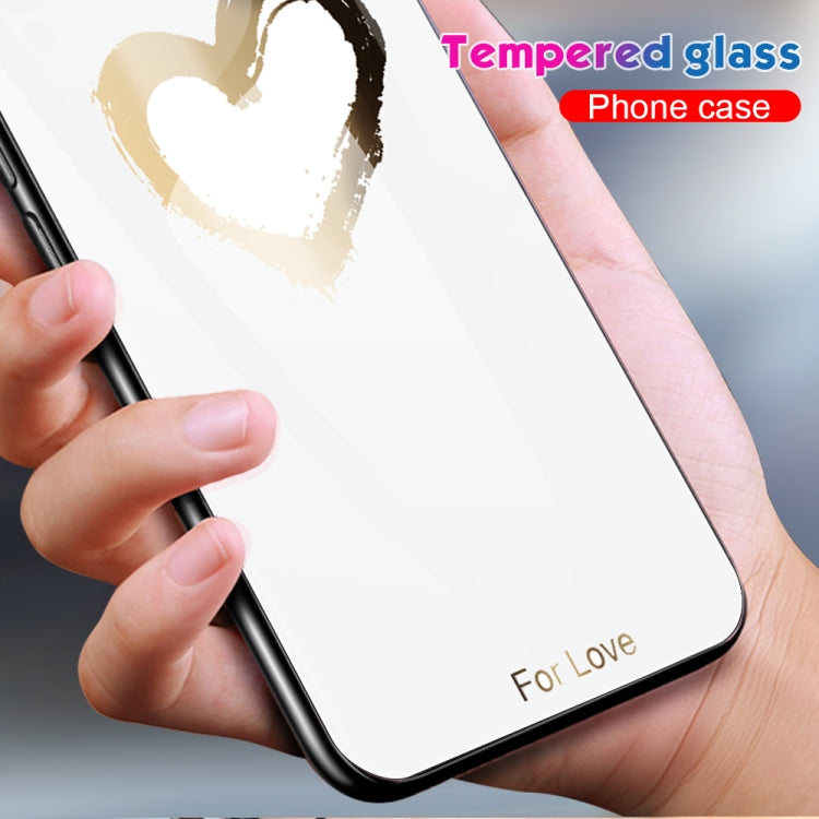 Custodia per telefono in vetro verniciato colorato, For OnePlus Nord N100