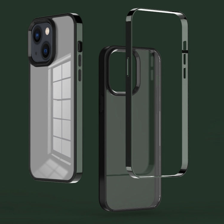 Custodia per telefono fantasma con telaio elettrolitico 3 in 1, For iPhone 14, For iPhone 14 Plus, For iPhone 14 Pro, For iPhone 14 Pro Max