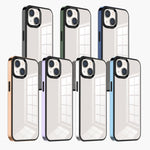 Custodia per telefono fantasma con telaio elettrolitico 3 in 1, For iPhone 14, For iPhone 14 Plus, For iPhone 14 Pro, For iPhone 14 Pro Max