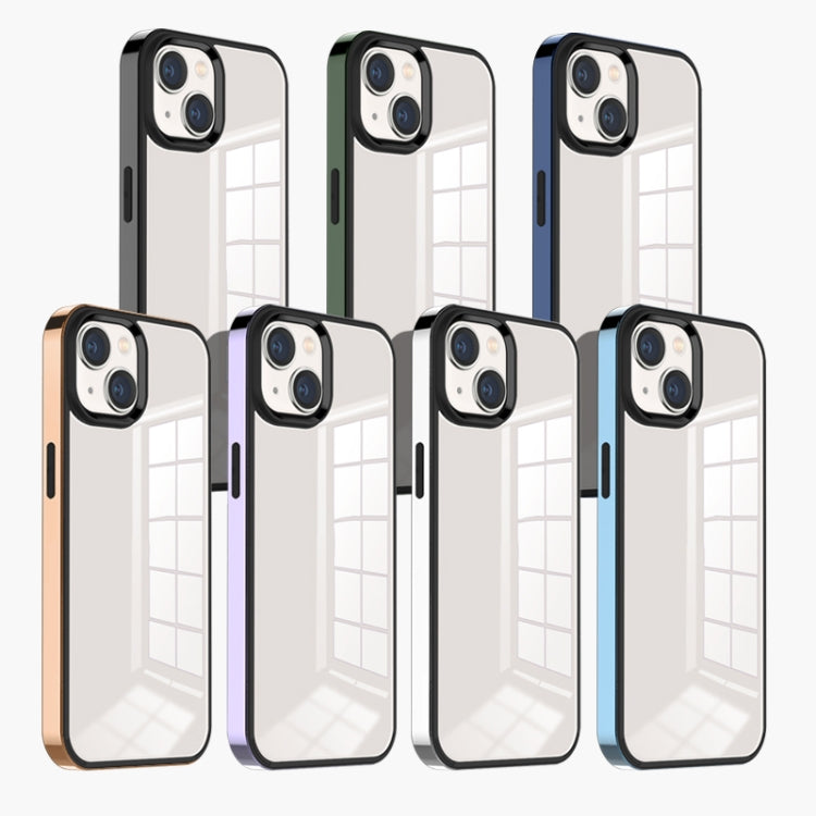 Custodia per telefono fantasma con telaio elettrolitico 3 in 1, For iPhone 14, For iPhone 14 Plus, For iPhone 14 Pro, For iPhone 14 Pro Max
