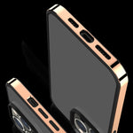 Custodia per telefono fantasma con telaio elettrolitico 3 in 1, For iPhone 14, For iPhone 14 Plus, For iPhone 14 Pro, For iPhone 14 Pro Max