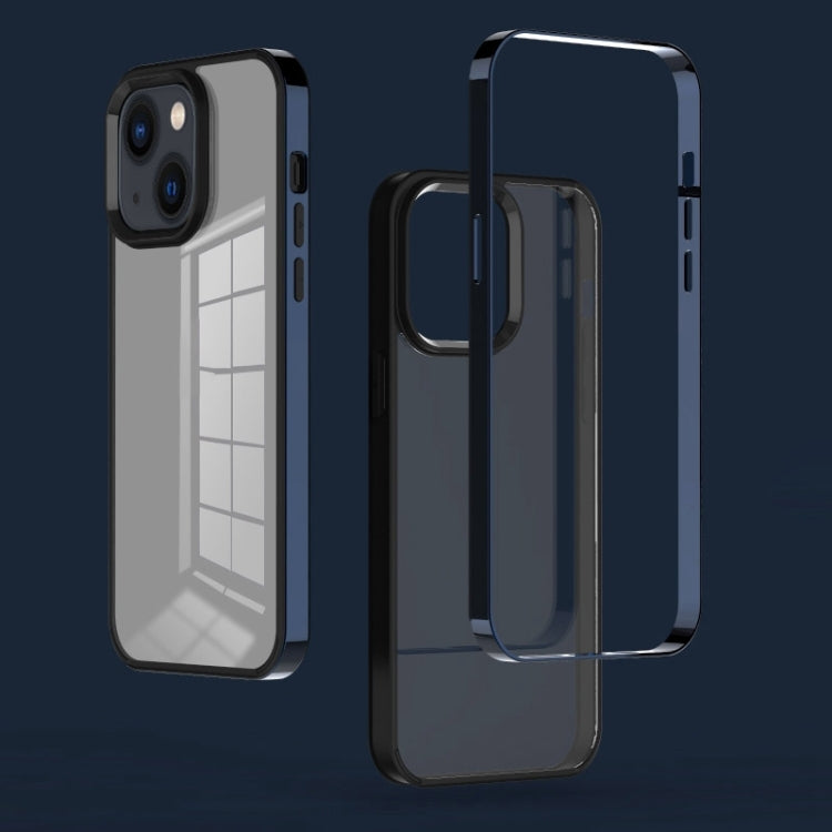 Custodia per telefono fantasma con telaio elettrolitico 3 in 1, For iPhone 14, For iPhone 14 Plus, For iPhone 14 Pro, For iPhone 14 Pro Max