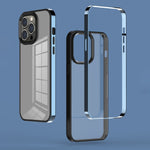 Custodia per telefono fantasma con telaio elettrolitico 3 in 1, For iPhone 13 mini, For iPhone 13, For iPhone 13 Pro, For iPhone 13 Pro Max
