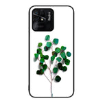 Custodia per telefono in vetro verniciato colorato, For Xiaomi Redmi 10C