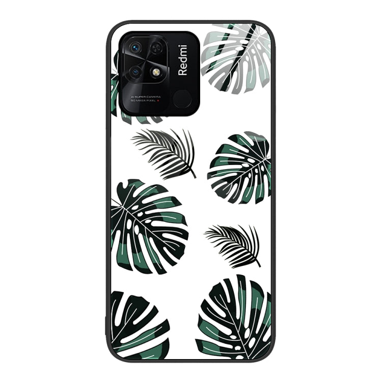 Custodia per telefono in vetro verniciato colorato, For Xiaomi Redmi 10C