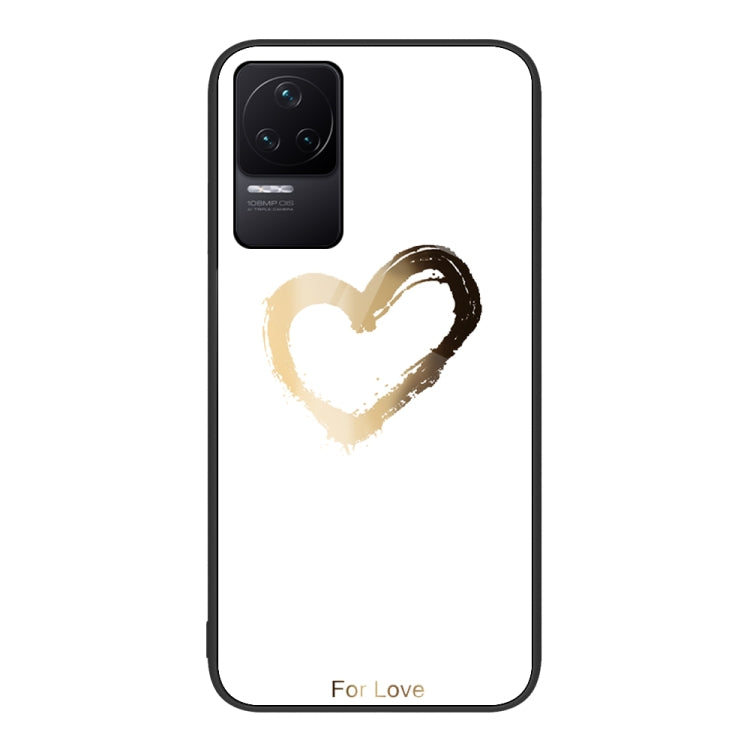 Custodia per telefono in vetro verniciato colorato, For Xiaomi Redmi K50 Pro