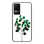 Custodia per telefono in vetro verniciato colorato, For Xiaomi Redmi K50 Pro