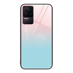 Custodia per telefono in vetro verniciato colorato, For Xiaomi Redmi K50 Pro