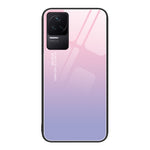 Custodia per telefono in vetro verniciato colorato, For Xiaomi Redmi K50 Pro