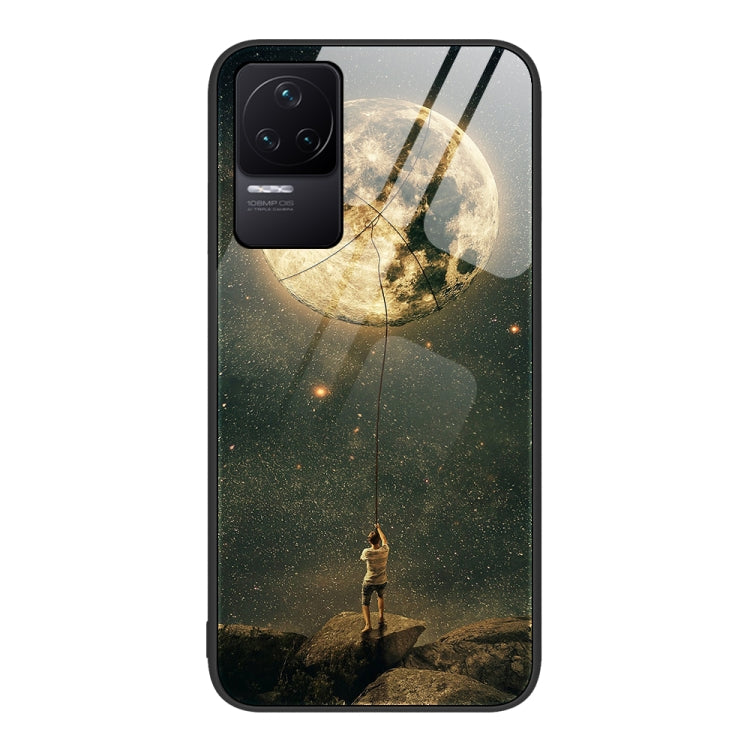 Custodia per telefono in vetro verniciato colorato, For Xiaomi Redmi K50 Pro
