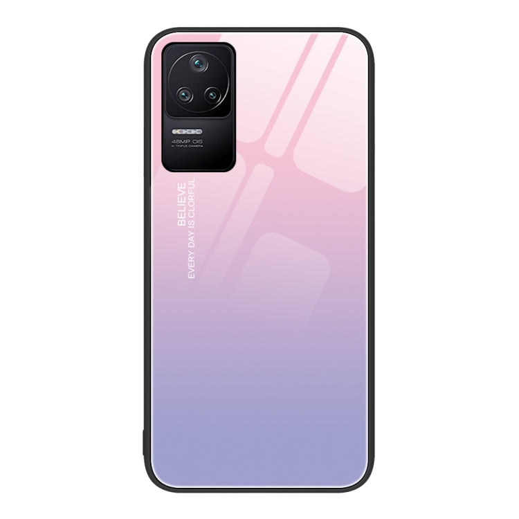 Custodia per telefono in vetro verniciato colorato, For Xiaomi Redmi K50