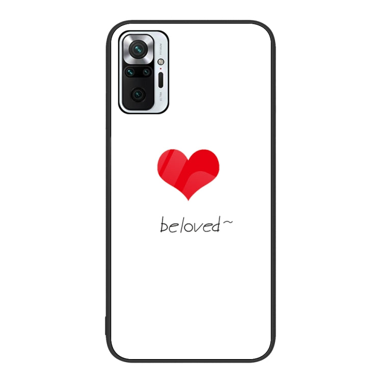 Custodia per telefono in vetro verniciato colorato, For Xiaomi Redmi Note 10 Pro 4G