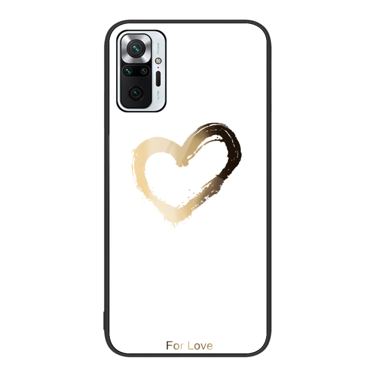 Custodia per telefono in vetro verniciato colorato, For Xiaomi Redmi Note 10 Pro 4G