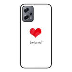 Custodia per telefono in vetro verniciato colorato, For Xiaomi Redmi Note 11T Pro