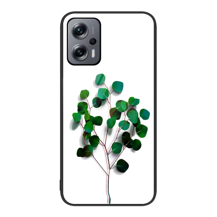 Custodia per telefono in vetro verniciato colorato, For Xiaomi Redmi Note 11T Pro
