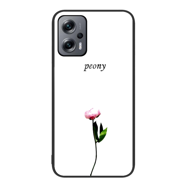 Custodia per telefono in vetro verniciato colorato, For Xiaomi Redmi Note 11T Pro