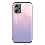 Custodia per telefono in vetro verniciato colorato, For Xiaomi Redmi Note 11T Pro
