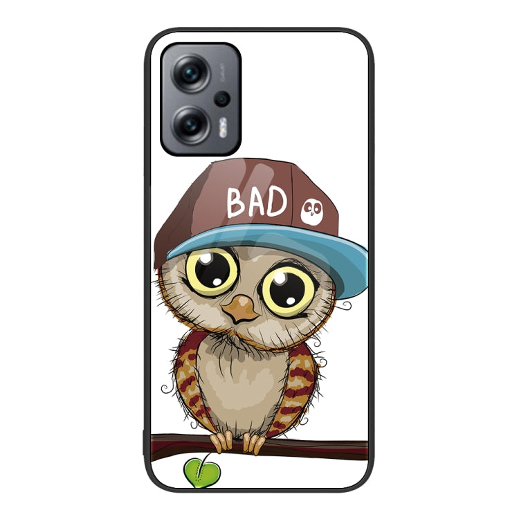 Custodia per telefono in vetro verniciato colorato, For Xiaomi Redmi Note 11T Pro