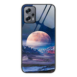Custodia per telefono in vetro verniciato colorato, For Xiaomi Redmi Note 11T Pro