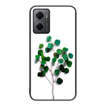 Custodia per telefono in vetro verniciato colorato, For Xiaomi Redmi Note 11E