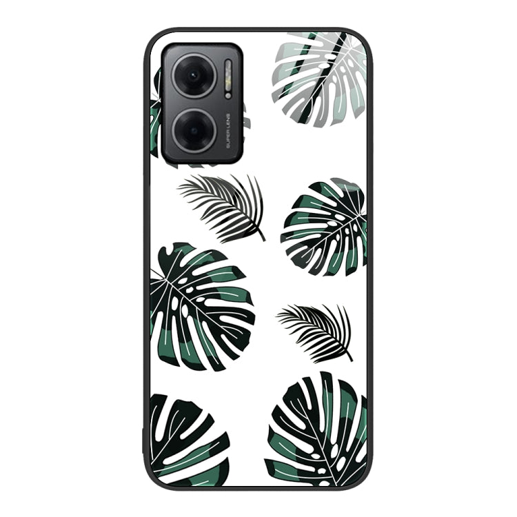 Custodia per telefono in vetro verniciato colorato, For Xiaomi Redmi Note 11E