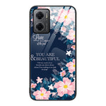 Custodia per telefono in vetro verniciato colorato, For Xiaomi Redmi Note 11E