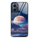 Custodia per telefono in vetro verniciato colorato, For Xiaomi Redmi Note 11E