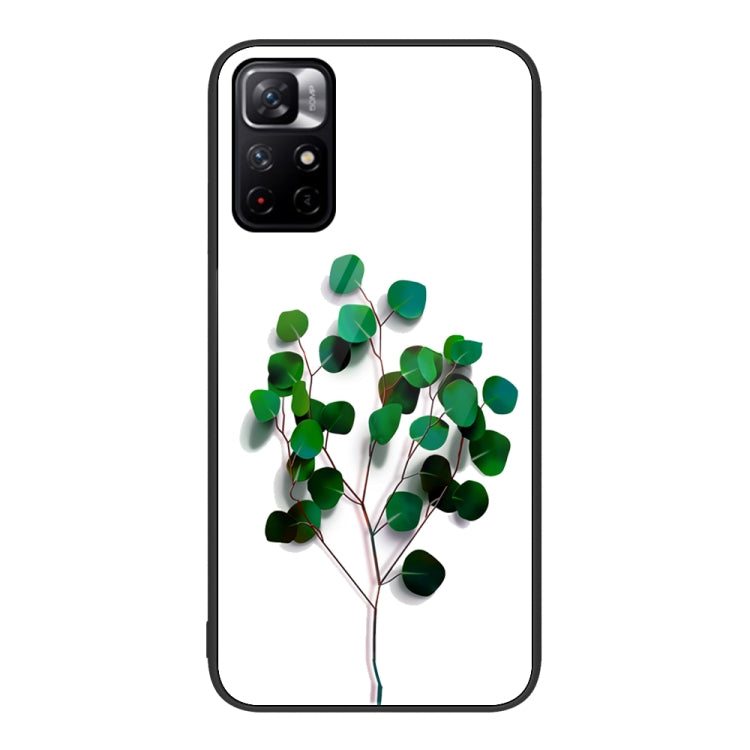 Custodia per telefono in vetro verniciato colorato, For Xiaomi Redmi Note 11 5G