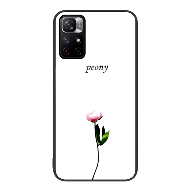 Custodia per telefono in vetro verniciato colorato, For Xiaomi Redmi Note 11 5G