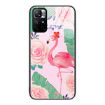 Custodia per telefono in vetro verniciato colorato, For Xiaomi Redmi Note 11 5G