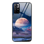 Custodia per telefono in vetro verniciato colorato, For Xiaomi Redmi Note 11 5G