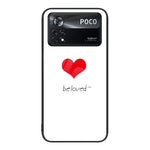 Custodia per telefono in vetro verniciato colorato, For Xiaomi Poco X4 Pro 5G