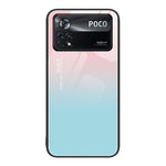 Custodia per telefono in vetro verniciato colorato, For Xiaomi Poco X4 Pro 5G