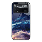 Custodia per telefono in vetro verniciato colorato, For Xiaomi Poco X4 Pro 5G