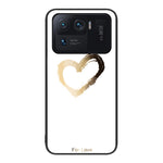 Custodia per telefono in vetro verniciato colorato, For Xiaomi Mi 11 Ultra