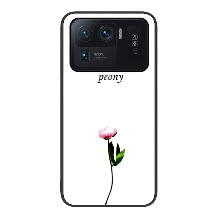 Custodia per telefono in vetro verniciato colorato, For Xiaomi Mi 11 Ultra