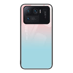 Custodia per telefono in vetro verniciato colorato, For Xiaomi Mi 11 Ultra