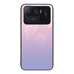 Custodia per telefono in vetro verniciato colorato, For Xiaomi Mi 11 Ultra