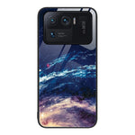 Custodia per telefono in vetro verniciato colorato, For Xiaomi Mi 11 Ultra