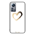 Custodia per telefono in vetro verniciato colorato, For Xiaomi 12 Pro