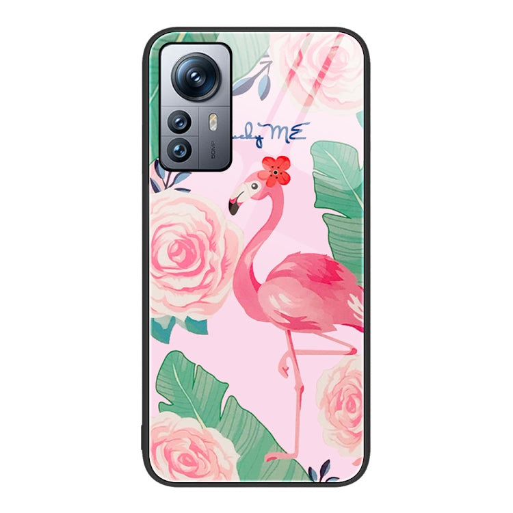 Custodia per telefono in vetro verniciato colorato, For Xiaomi 12 Pro