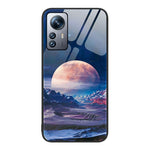 Custodia per telefono in vetro verniciato colorato, For Xiaomi 12 Pro