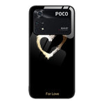 Custodia per telefono in vetro verniciato colorato, For Xiaomi Poco M4 Pro